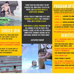 The Swim Farm - 2019-2020 Brochure, pg 2