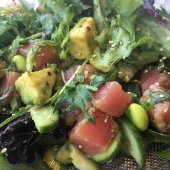 Ahipoki - Tuna luau on salad, poke bowl - Poke Near Me - Upland, California