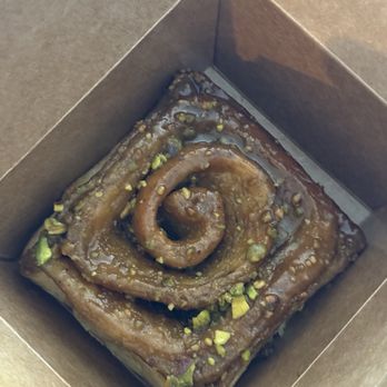 K'Far Cafe - Pistachio sticky bun - Cafes Near Me - Philadelphia, Pennsylvania K'Far Cafe - Pistachio sticky bun - Cafes Near Me - Philadelphia, Pennsylvania
