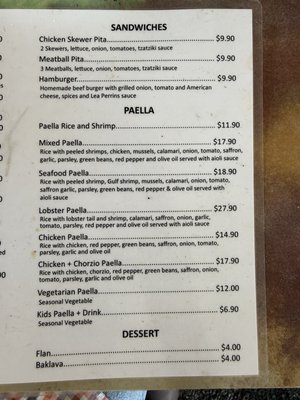 Menu photo 1 Paella & Tapas New Port Richey, FL Menu photo 1 Paella & Tapas New Port Richey, FL