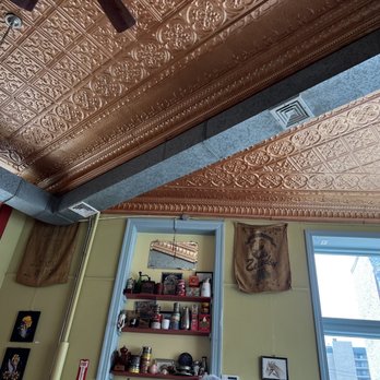 Peekskill Coffee - I'm a sucker for metal tiles. - Coffee & Tea Near Me - Peekskill, New York
