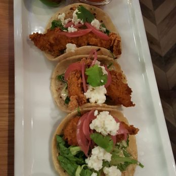 Dominion Bar + Kitchen - Chicken tacos are great - Canadian (New) Near Me - Surrey, British Columbia