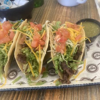 The Pan - Three crunchy tacos - Breakfast & Brunch Near Me - South Gate, California