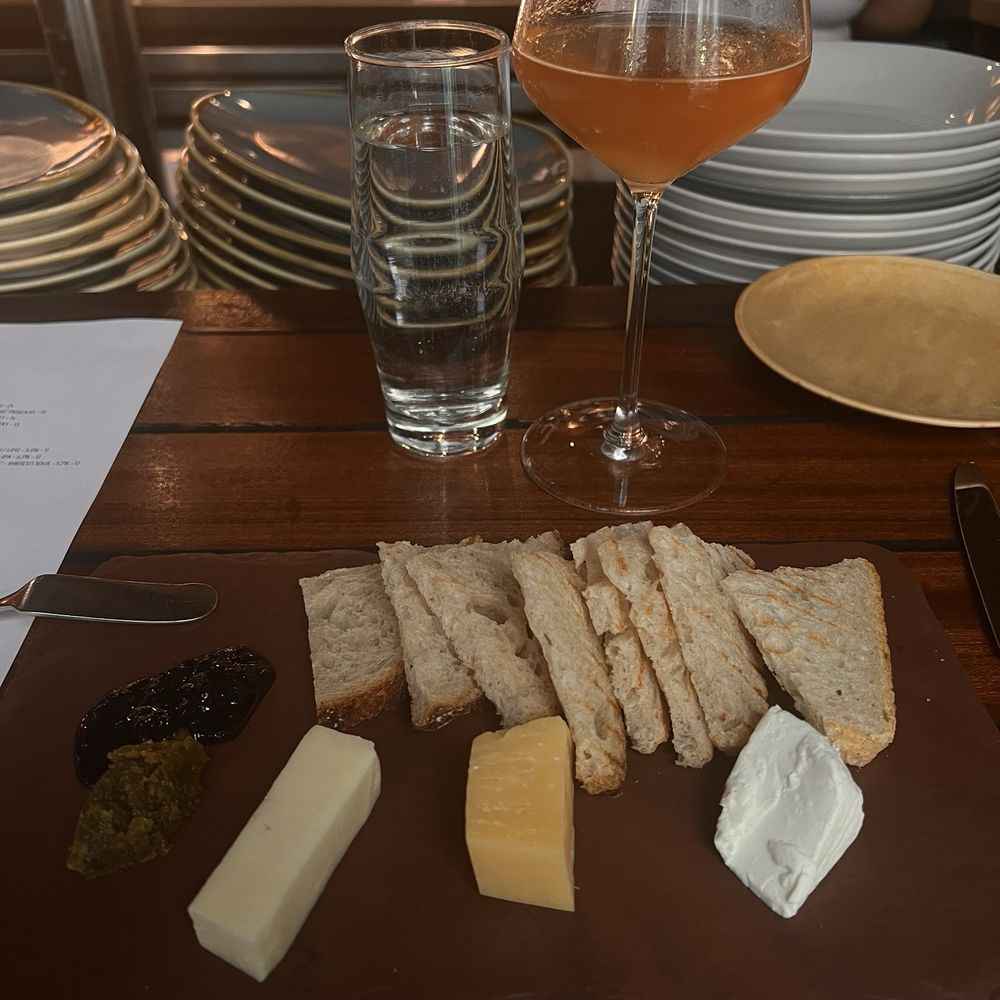 Cheeseboard and wine Cheeseboard and wine