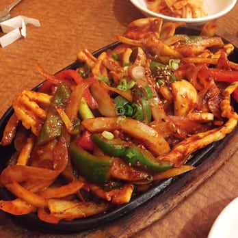 Han Il Kwan - Hae Mul Bok Um (Stir-Fry Seafood Mix) - Korean Near Me - Doraville, Georgia