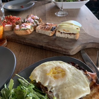 Postino East - Bruschetta Board and Croque Madame - Wine Bars Near Me - Gilbert, Arizona Postino East - Bruschetta Board and Croque Madame - Wine Bars Near Me - Gilbert, Arizona