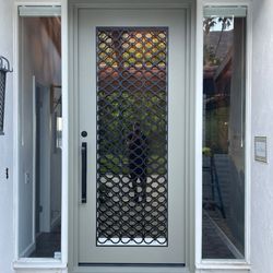 Design Windows & Doors - Custom Iron Door.