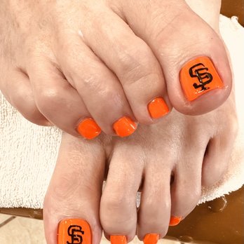 Palms Nail Spa - Tammy did my SF Giants nails and they look amazing. Palm nails is the Best salon ever!! - Nail Salons Near Me - Windsor, California Palms Nail Spa - Tammy did my SF Giants nails and they look amazing. Palm nails is the Best salon ever!! - Nail Salons Near Me - Windsor, California