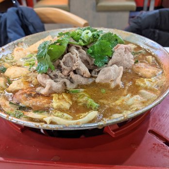 Little Pot - #1 Stinky tofu hot pot ($16.95). Soup is shacha sauce based. Note tofu isn't fried. Not too stinky for me but YMMV. - Bubble Tea Near Me - Piscataway, New Jersey Little Pot - #1 Stinky tofu hot pot ($16.95). Soup is shacha sauce based. Note tofu isn't fried. Not too stinky for me but YMMV. - Bubble Tea Near Me - Piscataway, New Jersey