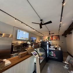 WhatSub Sub Shop - Fort Lauderdale - Order counter with menu display