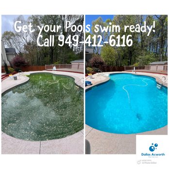 Dallas Acworth Pool Service - Check out the before and after! This was a 3 week turnaround. - Pool Cleaners Near Me - Dallas, Georgia Dallas Acworth Pool Service - Check out the before and after! This was a 3 week turnaround. - Pool Cleaners Near Me - Dallas, Georgia