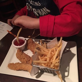 Maya Del Sol - Kids menu chicken and fries - Latin American Near Me - Oak Park, Illinois