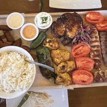 Cela Cafe - Mediterranean Combo Sampler - Wraps Near Me - Burbank, California Cela Cafe - Mediterranean Combo Sampler - Wraps Near Me - Burbank, California