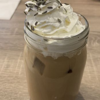 Valley Bistro - Lavender Latte with oat milk - Breakfast & Brunch Near Me - Enola, Pennsylvania