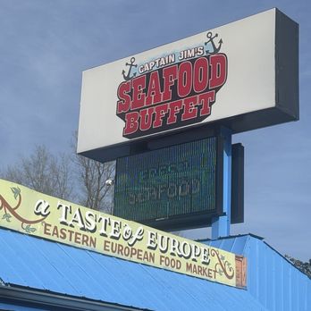Captain Jim's Seafood Buffet - Outside - Seafood Near Me - Pigeon Forge, Tennessee