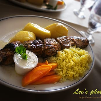 Pantheon Restaurant - Pork souvlaki - Greek Near Me - Toronto, Ontario Pantheon Restaurant - Pork souvlaki - Greek Near Me - Toronto, Ontario