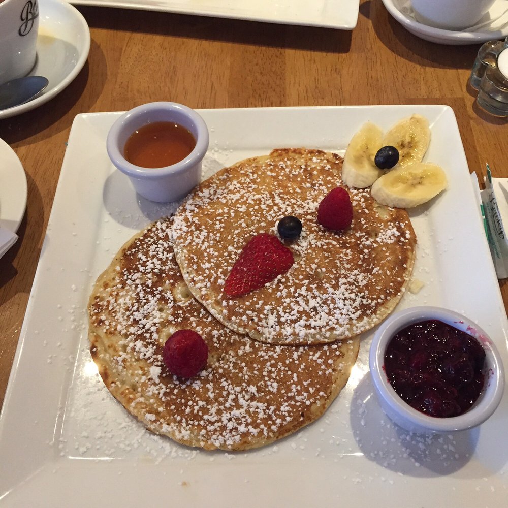 Excellent pancakes, however from the description I had hoped for a little more banana to go with it.