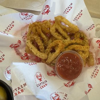 Captain Crab - A4.Fried Calamari(15) - Cajun/Creole Near Me - Clovis, California