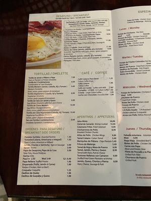 Menu photo 5 Rinconcito Superlatinos Cafeteria Homestead, FL