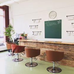 Om Zone Salon and Wellness - Color bar. Get color and have a drink, Champagne, Beer, Kombucha, Tea and snacks.