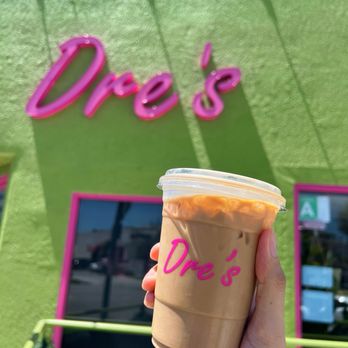Dre's Cafe - Iced Latte - Coffee & Tea Near Me - Toluca Lake, California Dre's Cafe - Iced Latte - Coffee & Tea Near Me - Toluca Lake, California