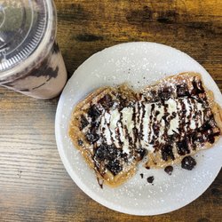 PG Vibes - Chocolate Oreo Waffles with Butterfinger Protein Shake
