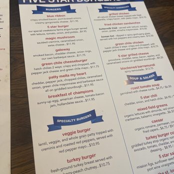 5 Star Burgers - Burgers Near Me - Clayton, Missouri