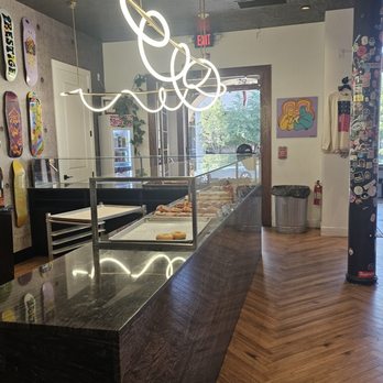 Guru Donuts - I love the lighting - Donuts Near Me - Boise, Idaho