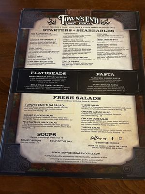 Menu photo 5 Town’s End Bar and Grill Apple Valley, CA