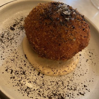 Forsythia - Polpetta dal santo palato (braised short rib meatball) - Italian Near Me - New York, New York Forsythia - Polpetta dal santo palato (braised short rib meatball) - Italian Near Me - New York, New York