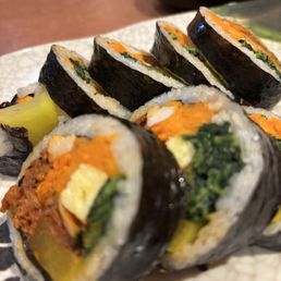 spicy pork gimbap spicy pork gimbap