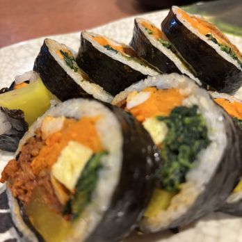 Myung-Ga Gim Bap - spicy pork gimbap - Korean Near Me - Centreville, Virginia Myung-Ga Gim Bap - spicy pork gimbap - Korean Near Me - Centreville, Virginia