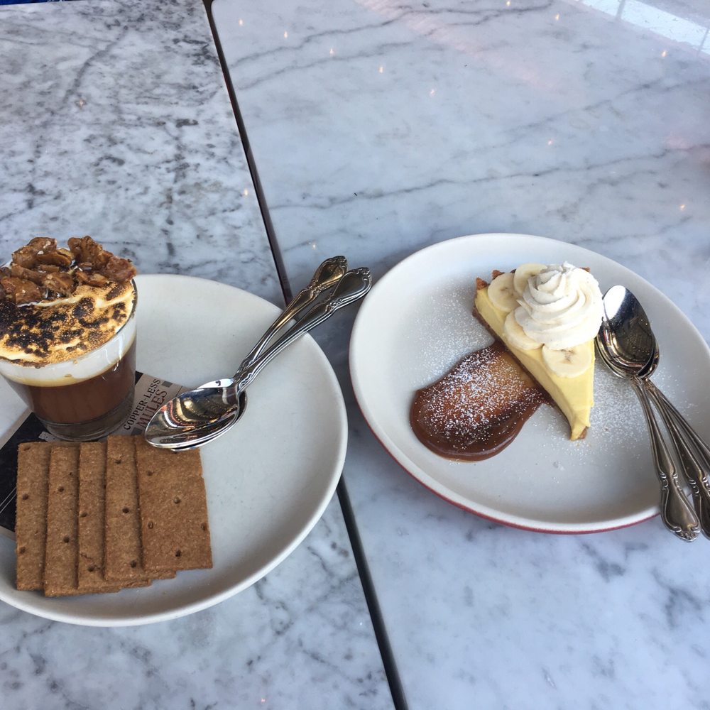 Culinary Dropout - Smores and banana pie - New American Near Me - Austin, Texas