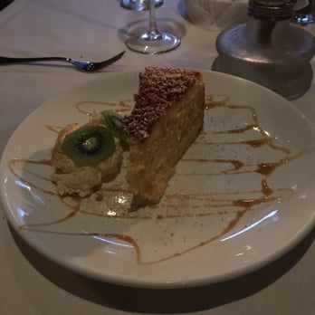 IL Monello - This almond cake with caramel drizzle was awesome! - Italian Near Me - Peapack, New Jersey