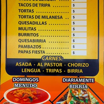 Taqueria Texcoco - Menu - Tacos Near Me - Delano, California Taqueria Texcoco - Menu - Tacos Near Me - Delano, California