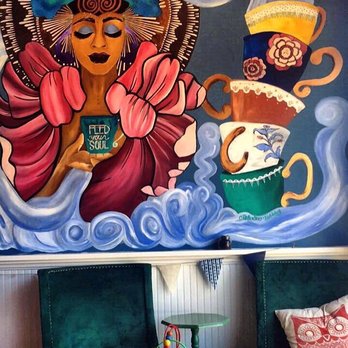 Soul Brew - One of the walls in Soul Brew - Coffee & Tea Near Me - Saint James, New York Soul Brew - One of the walls in Soul Brew - Coffee & Tea Near Me - Saint James, New York
