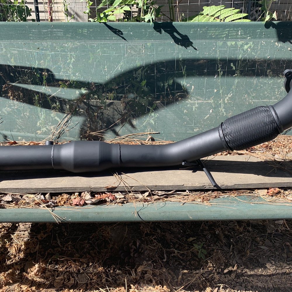CTS Coatings - Volvo Turbo Exhaust Downpipe - Powder Coating Near Me CTS Coatings - Volvo Turbo Exhaust Downpipe - Powder Coating Near Me