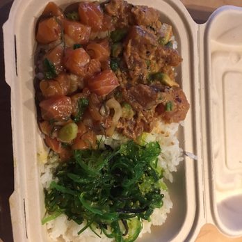 Ono Authentic Hawaiian Poke - Spicy albacore & Shouyu salmon - Poke Near Me - Edmonds, Washington Ono Authentic Hawaiian Poke - Spicy albacore & Shouyu salmon - Poke Near Me - Edmonds, Washington