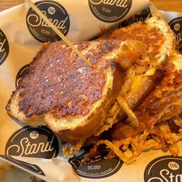 Grilled cheese with short ribs Grilled cheese with short ribs