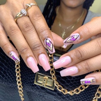 Shara Stevenson Beauty - Hard Gel with Accessory Nail Art. - Nail Salons Near Me - Mableton, Georgia Shara Stevenson Beauty - Hard Gel with Accessory Nail Art. - Nail Salons Near Me - Mableton, Georgia