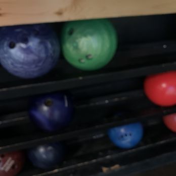 Chalet Lanes & Lounge - a row of bowling balls - Bowling Near Me - Wisconsin Dells, Wisconsin Chalet Lanes & Lounge - a row of bowling balls - Bowling Near Me - Wisconsin Dells, Wisconsin