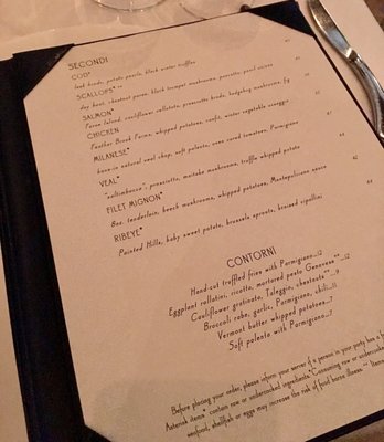 Menu photo 6 Sorellina Boston, MA