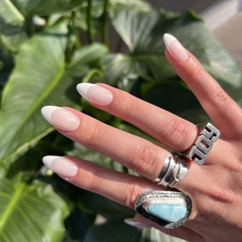 Sun Nail - french tip manicure - Nail Salons Near Me - Pasadena, California