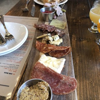 Old Irving Brewing - Charcuterie board. $15. Transparent slice of cheese??? Not worth the price. - Breweries Near Me - Chicago, Illinois Old Irving Brewing - Charcuterie board. $15. Transparent slice of cheese??? Not worth the price. - Breweries Near Me - Chicago, Illinois