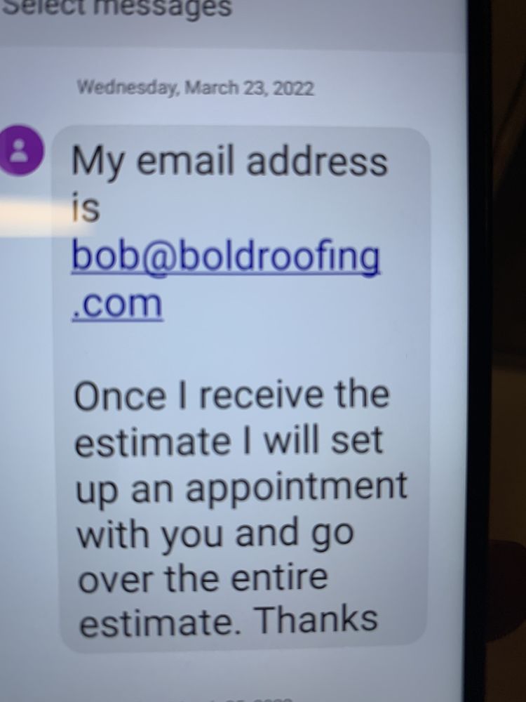 Slide of Bold Roofing