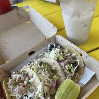 El Chingon - Mahi mahi tacos & Iced Horchata Latte - Mexican Near Me - Philadelphia, Pennsylvania El Chingon - Mahi mahi tacos & Iced Horchata Latte - Mexican Near Me - Philadelphia, Pennsylvania