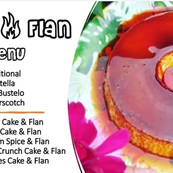 Fuego Flan - Fuego Flan Menu - Desserts Near Me Fuego Flan - Fuego Flan Menu - Desserts Near Me