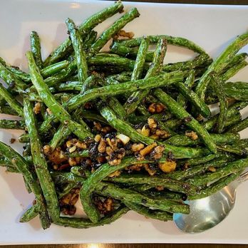 Sichuan Kitchen - Dry Fried Green Beans. Our must order dish each time. - Chinese Near Me - Jacksonville, Florida Sichuan Kitchen - Dry Fried Green Beans. Our must order dish each time. - Chinese Near Me - Jacksonville, Florida