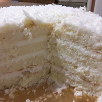 Daisy Cakes - the inside of a coconut cake - Bakeries Near Me
