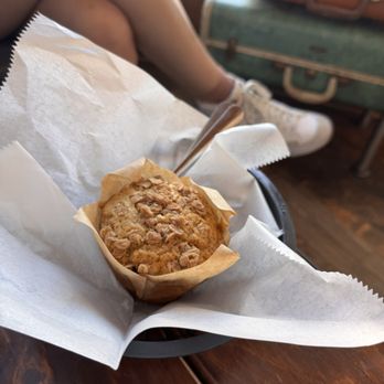 Mean Mug Coffeehouse- Southside - Vegan Blueberry Banana Muffin - Cafes Near Me - Chattanooga, Tennessee